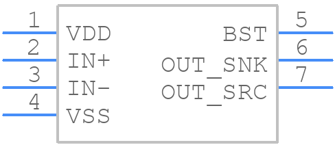 1EDN7146UXTSA1 - Infineon - PCB symbol