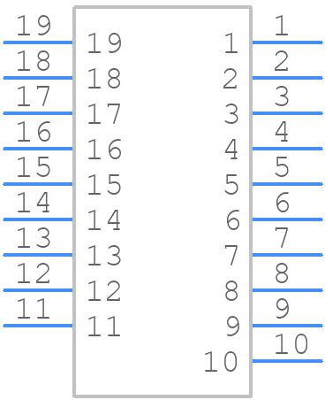 G823J201240BHR - Amphenol - PCB symbol