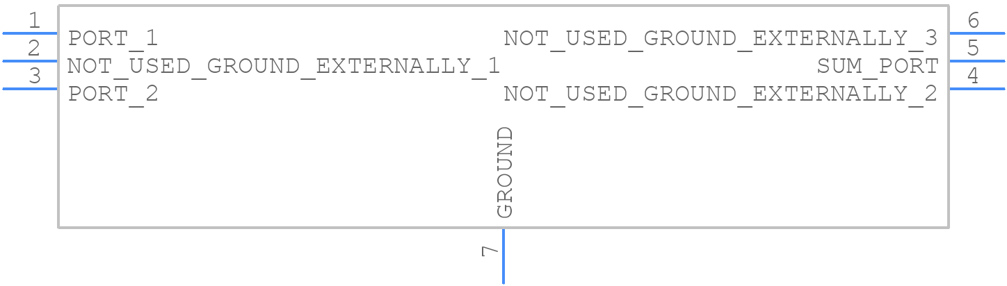 EP2-19+ - Mini-Circuits - PCB symbol