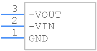LM79L15ACZ/NOPB - Texas Instruments - PCB symbol