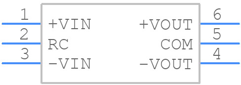 CCG10-24-15DF - TDK Lambda - PCB symbol