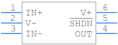 OPA310SIDCKR - Texas Instruments - PCB symbol