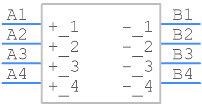 NL8MDXX-V - Neutrik - PCB symbol