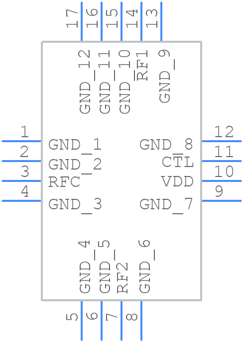 AM6012 - MERCURY - PCB symbol