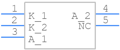LE B Q8WP-8A7B-24 - ams OSRAM - PCB symbol