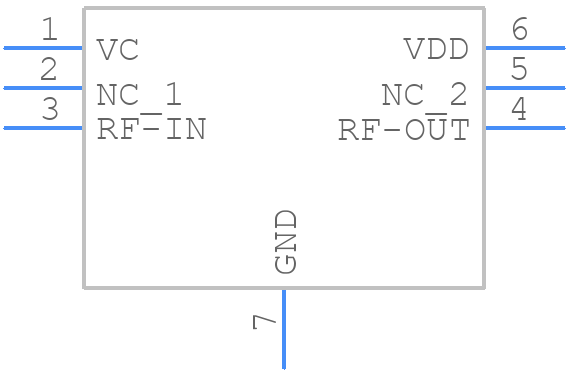 TSY-173LN+ - Mini-Circuits - PCB symbol