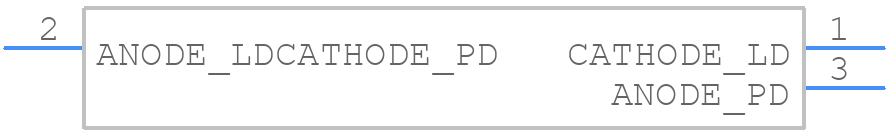 PLT5 520DB_P - ams OSRAM - PCB symbol