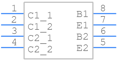 ZDT751TA - Diodes Incorporated - PCB symbol