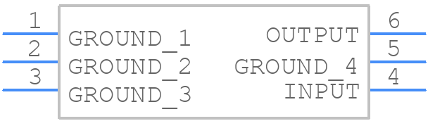 SYBP-1275+ - Mini-Circuits - PCB symbol