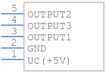 HAH3DR 800-S07/SP3 - LEM - PCB symbol