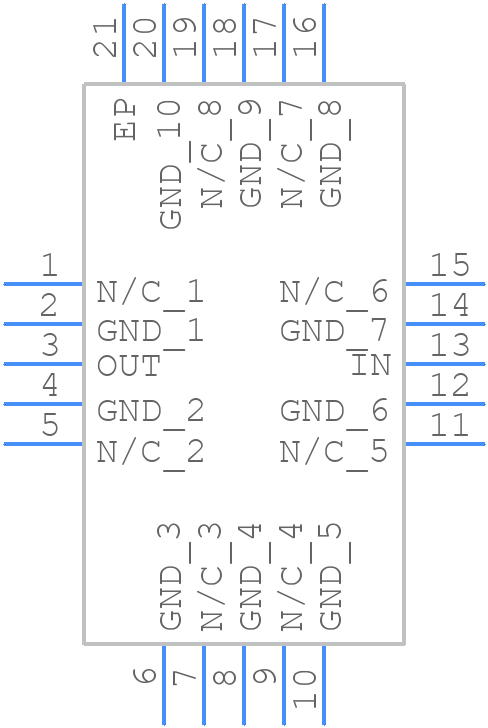 HLM-20PSM - Marki - PCB symbol