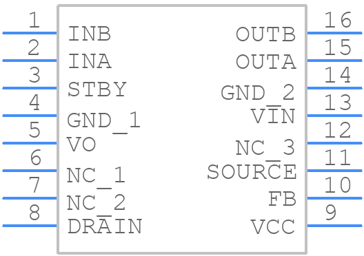 MP161AGS-33-Z - Monolithic Power Systems (MPS) - PCB symbol