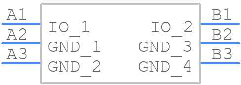 DS28E16X+U - Analog Devices - PCB symbol