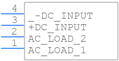 SSRC-240D5R - TE Connectivity - PCB symbol