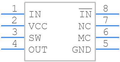 MC12026ADR2G - onsemi - PCB symbol