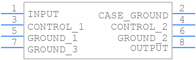 PLS-1+ - Mini-Circuits - PCB symbol