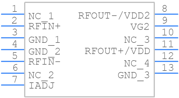 QPL1823TR13 - Qorvo - PCB symbol