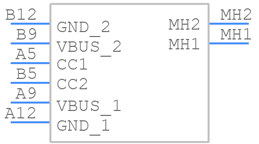 YTC-TC6-555 - YIYUAN - PCB symbol