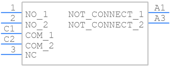 SSU-131MAT - Mitsumi Electric - PCB symbol