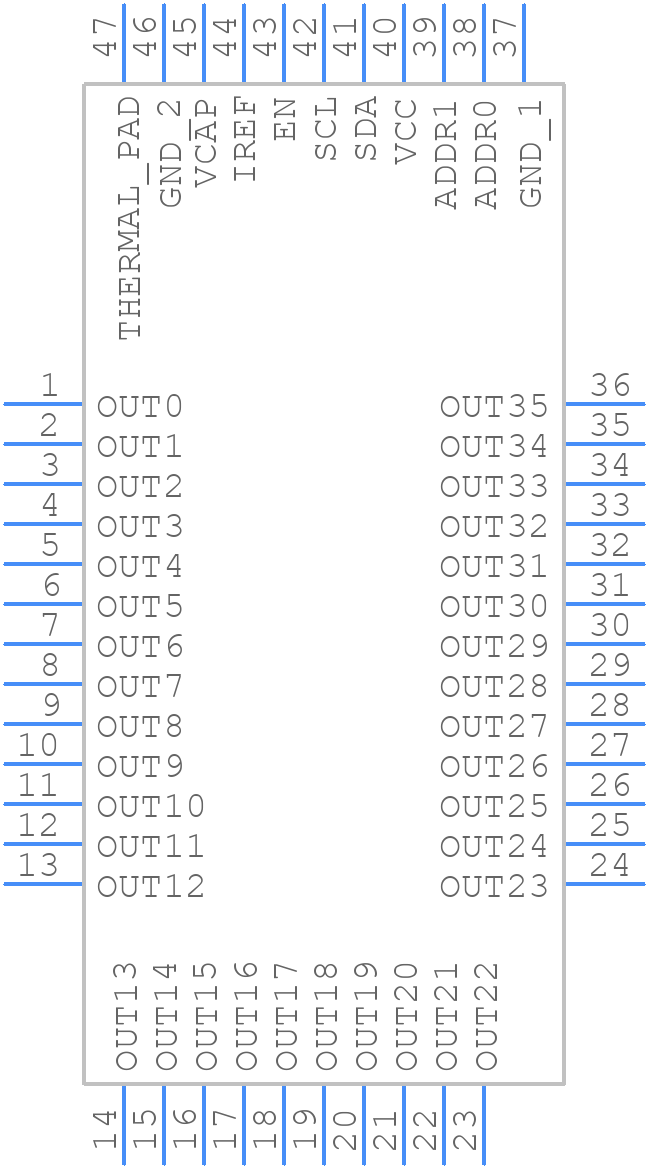 LP5036RJVR - Texas Instruments - PCB symbol