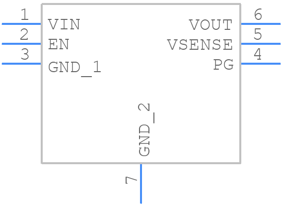 LDL40PU50RY - STMicroelectronics - PCB symbol
