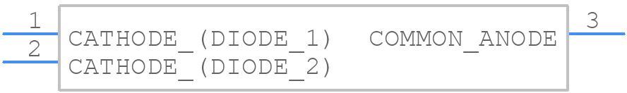 MMBZ10VAT-QR - Nexperia - PCB symbol