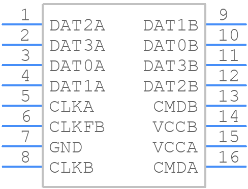NXS0506GU-Q100X - Nexperia - PCB symbol