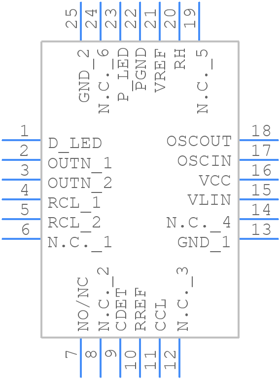 AIC1601 - Apex Microtechnology - PCB symbol