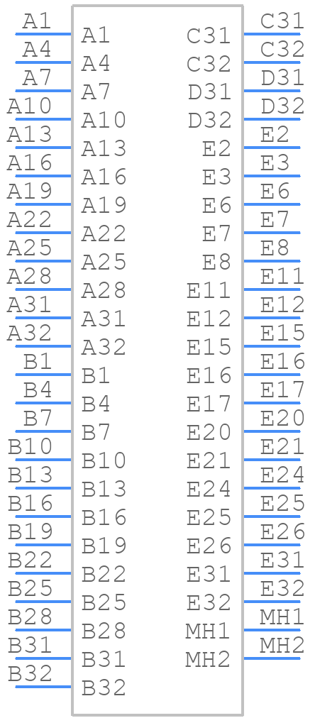 284962-E - TE Connectivity - PCB symbol