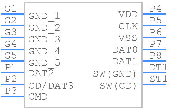 KLS1-TF-016 - Ningbo KLS - PCB symbol