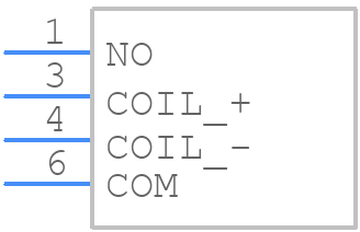 131L-1-A-5/1DR - Pickering - PCB symbol