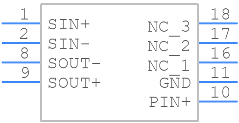 TE6630AN - Mornsun Power - PCB symbol