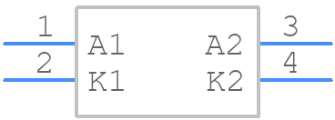 FRDC1211C - Stanley Electric - PCB symbol