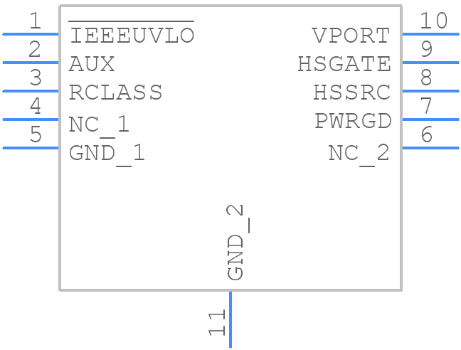 LT4275CHDD#TRPBF - Analog Devices - PCB symbol
