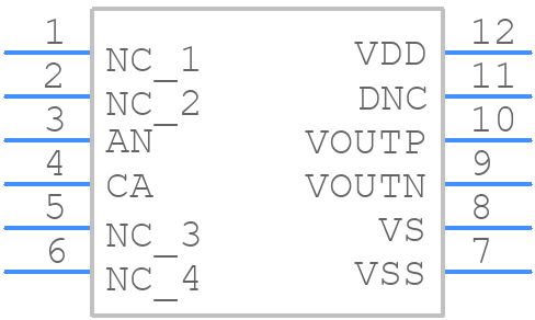 ACFL-3161-000E - Avago Technologies - PCB symbol