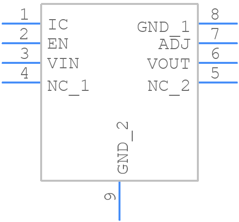 RTQ2516GSP-QT - RICHTEK - PCB symbol