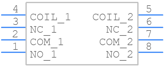 RC1V-CH-D5 - Idec - PCB symbol