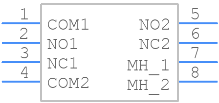 700DP7B10M6QEC1BLK - E-Switch - PCB symbol