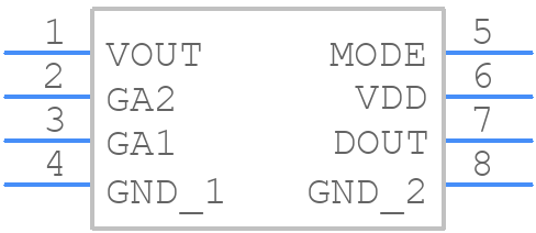 VM1010 - Vesper - PCB symbol