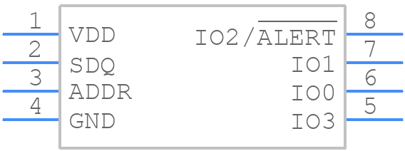 TMP1826DGKR - Texas Instruments - PCB symbol