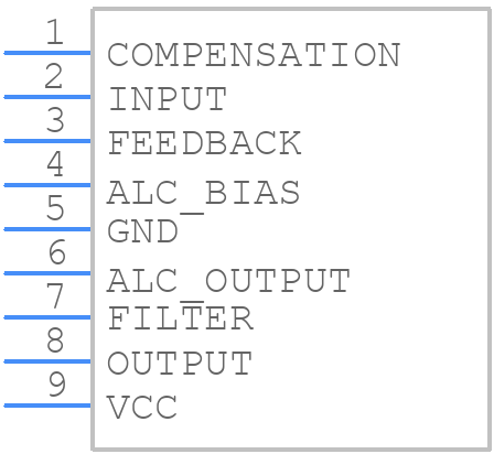 NTE1466 - NTE ELECTRONICS - PCB symbol