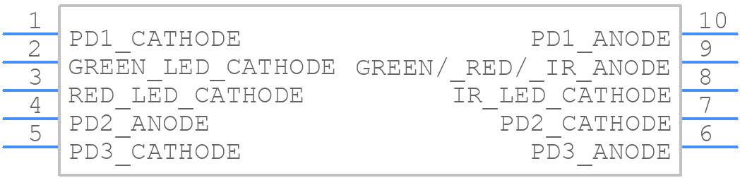 SFH 7074 - ams OSRAM - PCB symbol