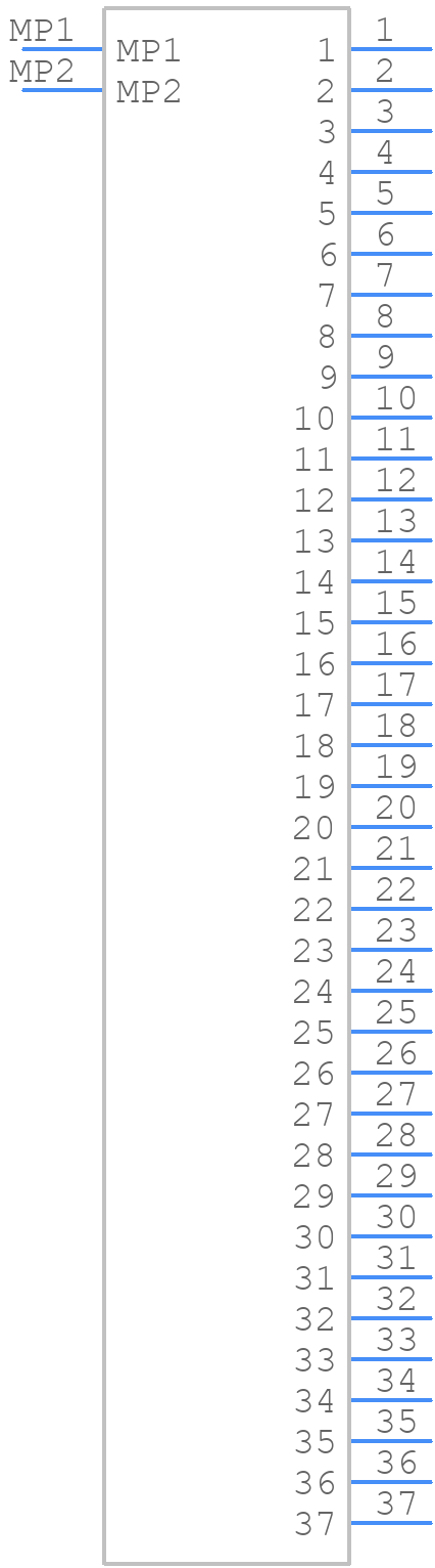3-1734592-7 - TE Connectivity - PCB symbol