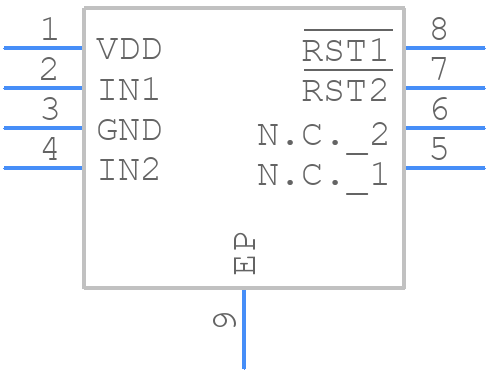 MAX16193BATA00+T - Analog Devices - PCB symbol