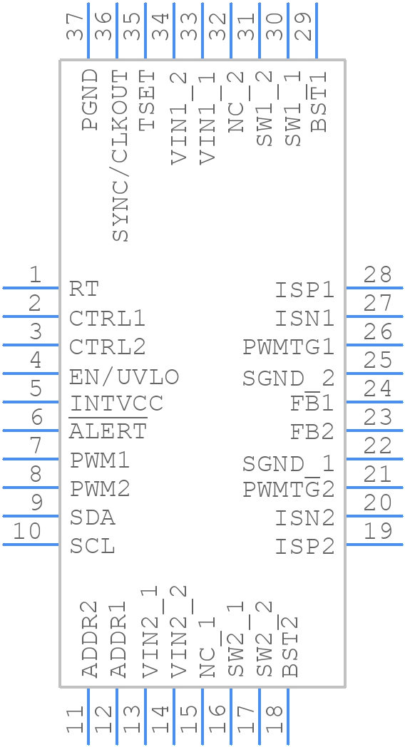 LT3964RUHE-1#TRPBF - Analog Devices - PCB symbol