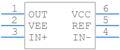 MAX9041BEUT+ - Analog Devices - PCB symbol