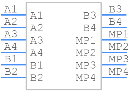 15550042701333 - HARTING - PCB symbol