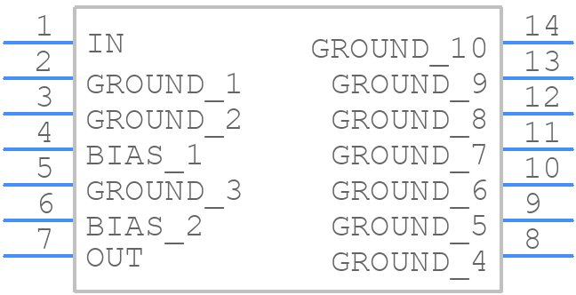 JSPHS-1000+ - Mini-Circuits - PCB symbol