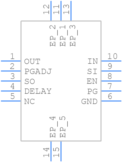 TPS7B8550QWDRCRQ1 - Texas Instruments - PCB symbol