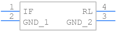 G3VM-41UR12(TR05) - OMRON Electronics - PCB symbol